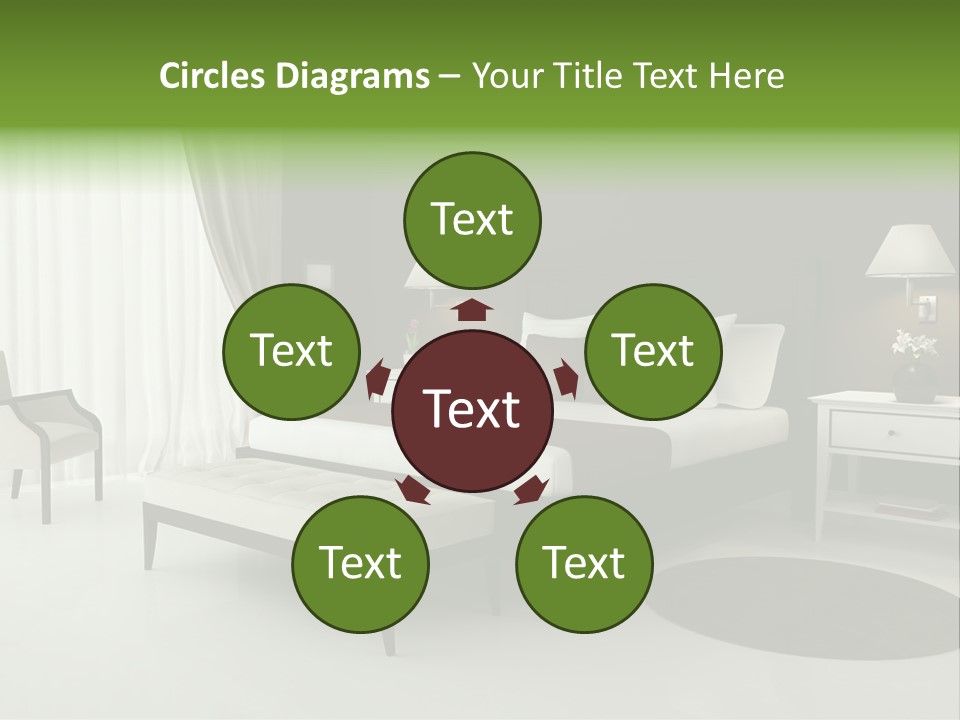 Modern Wallpaper Interior PowerPoint Template