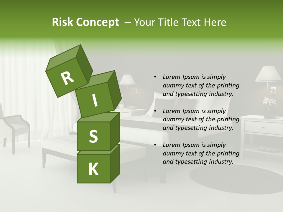 Modern Wallpaper Interior PowerPoint Template