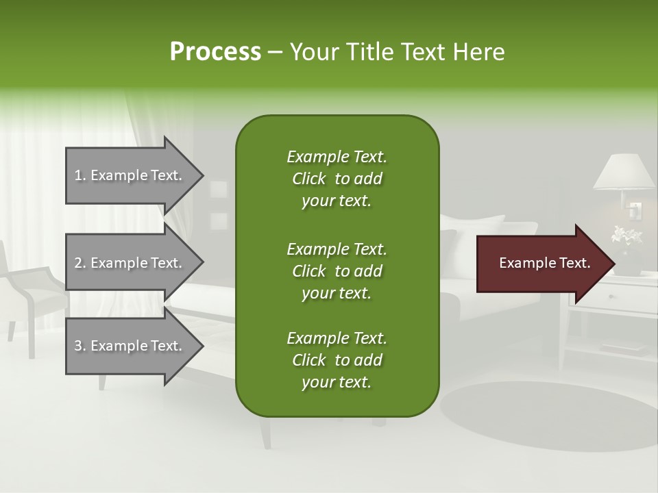 Modern Wallpaper Interior PowerPoint Template