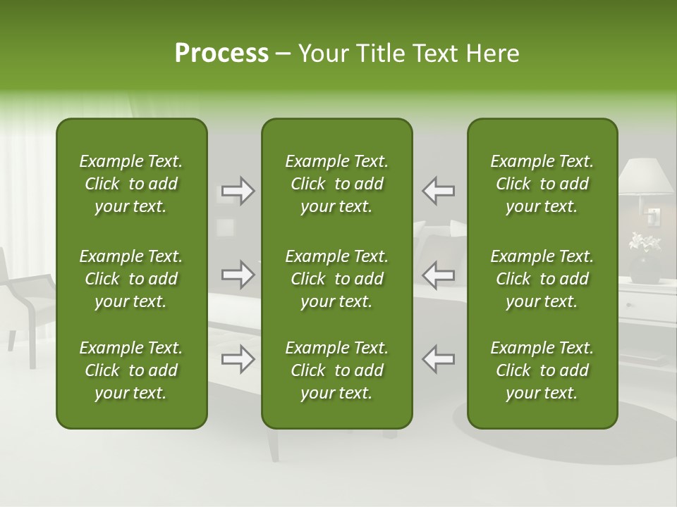 Modern Wallpaper Interior PowerPoint Template