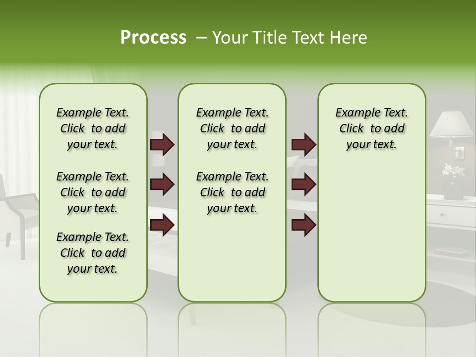 Modern Wallpaper Interior PowerPoint Template