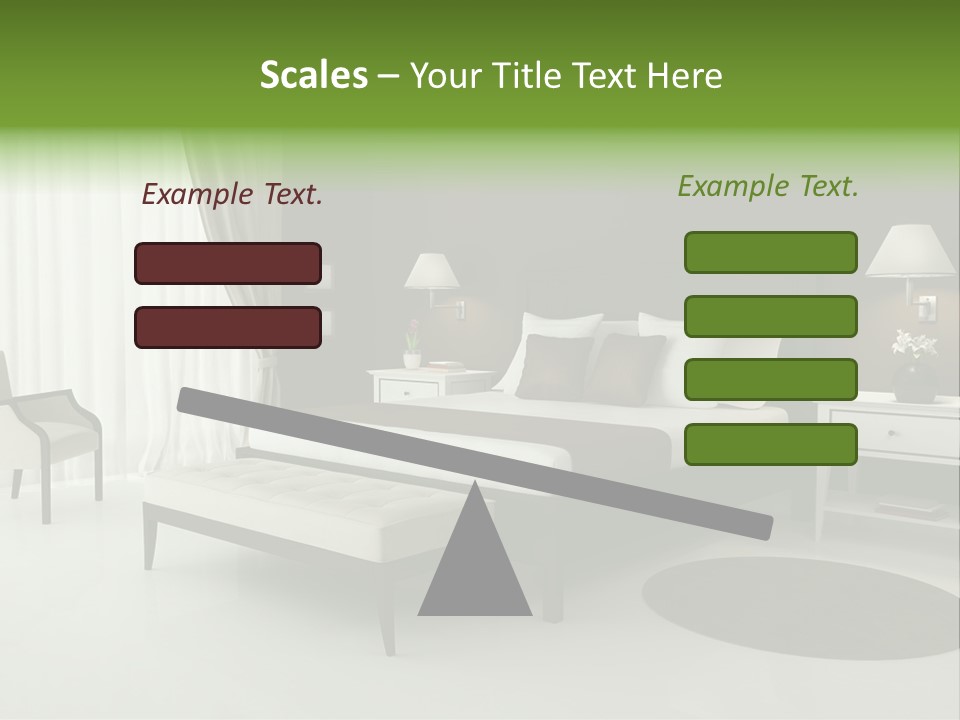 Modern Wallpaper Interior PowerPoint Template