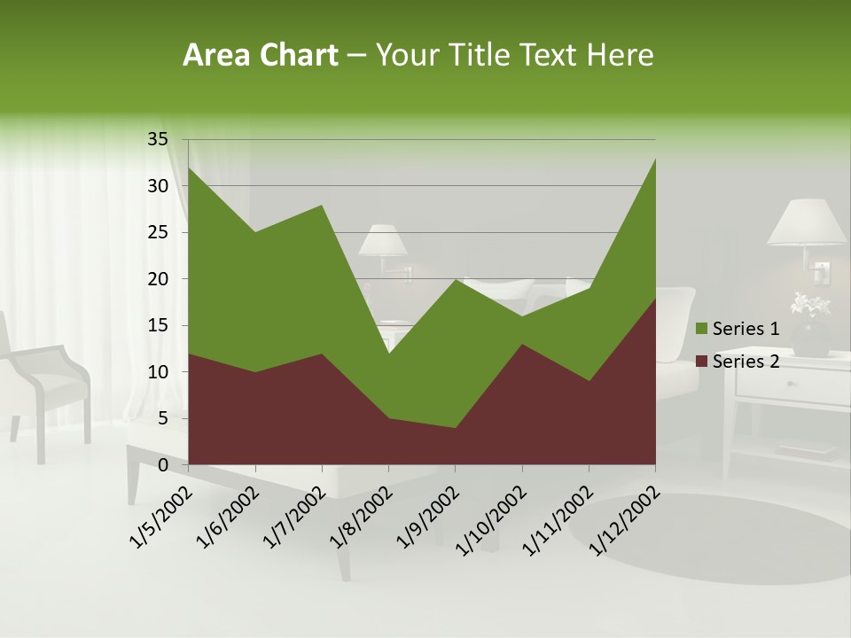 Modern Wallpaper Interior PowerPoint Template