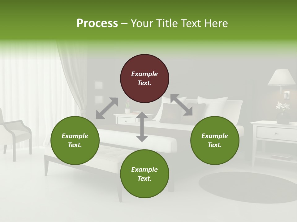 Modern Wallpaper Interior PowerPoint Template