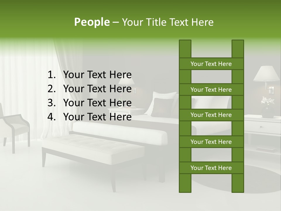 Modern Wallpaper Interior PowerPoint Template