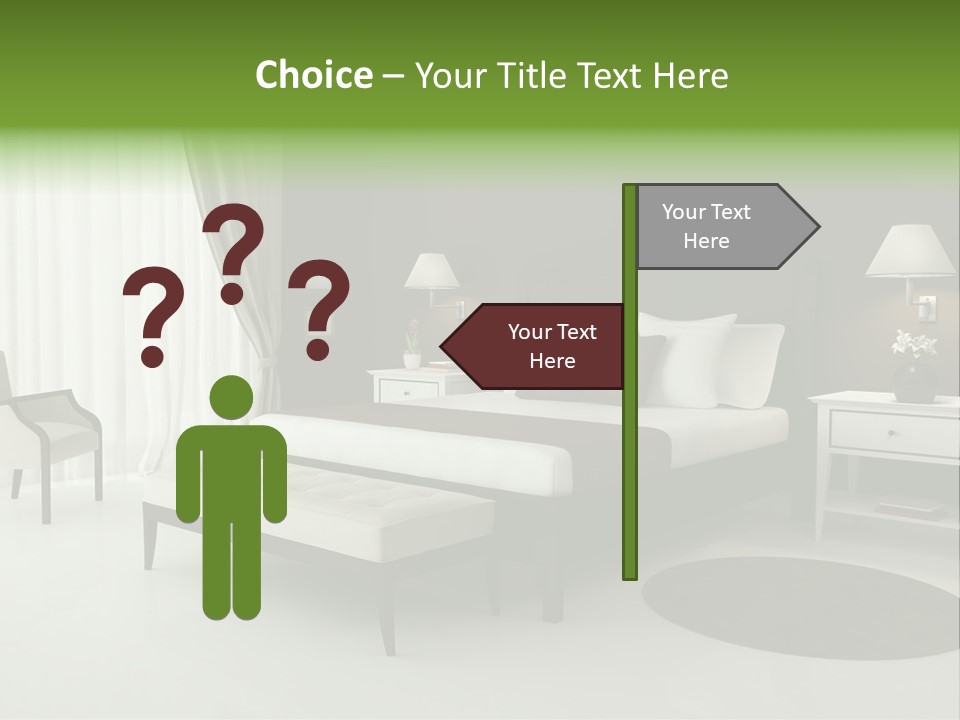 Modern Wallpaper Interior PowerPoint Template