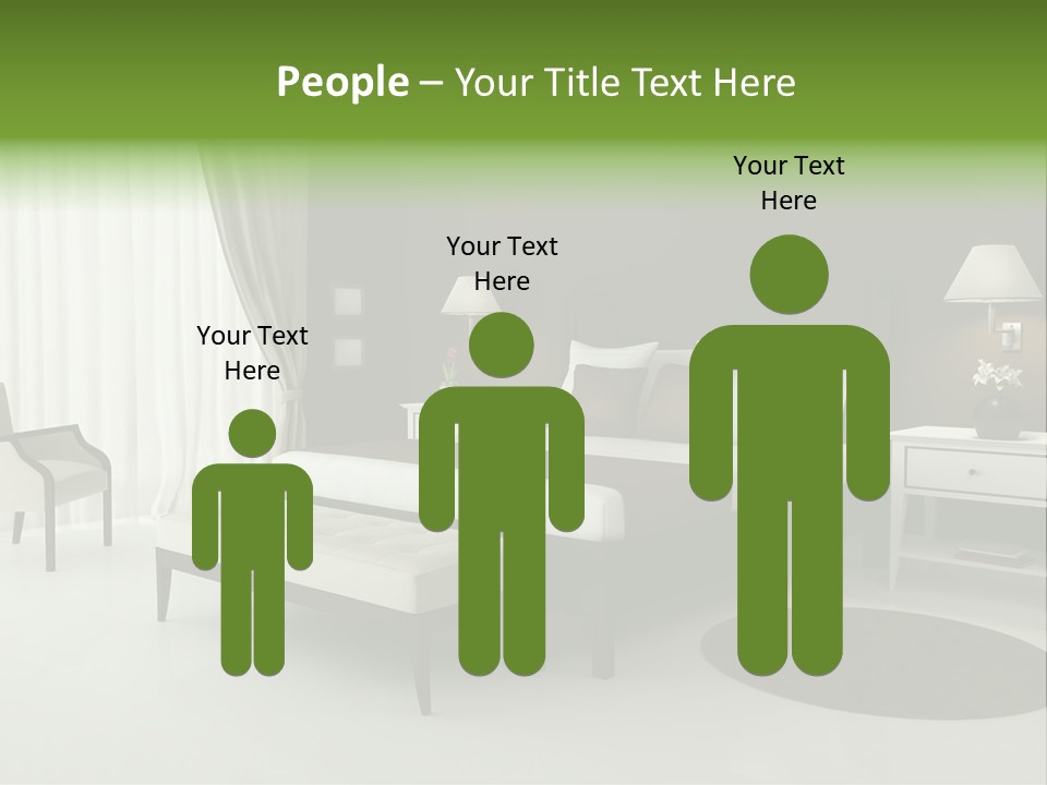 Modern Wallpaper Interior PowerPoint Template