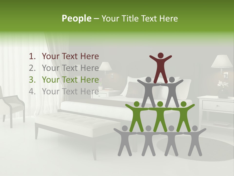 Modern Wallpaper Interior PowerPoint Template