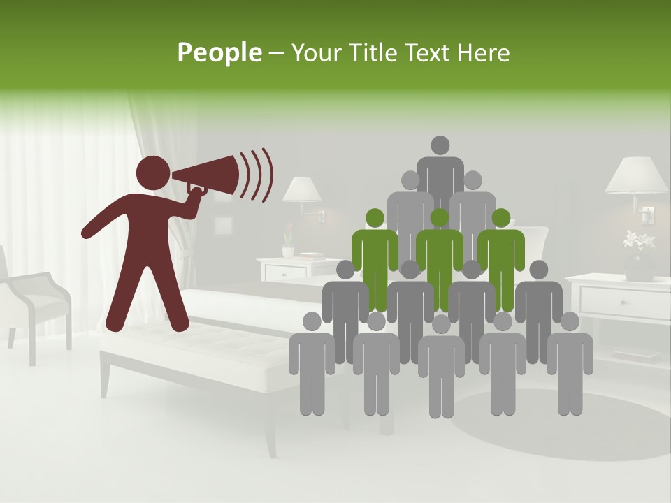 Modern Wallpaper Interior PowerPoint Template