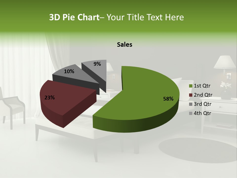 Modern Wallpaper Interior PowerPoint Template