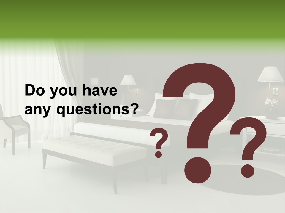 Modern Wallpaper Interior PowerPoint Template