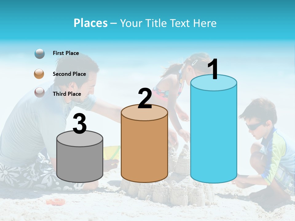 Coast Beach Swimwear PowerPoint Template