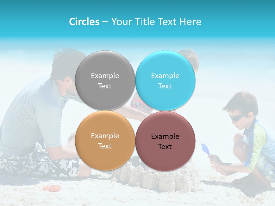 Coast Beach Swimwear PowerPoint Template