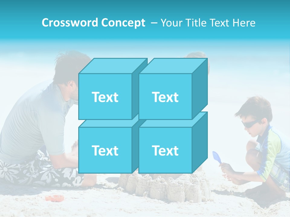 Coast Beach Swimwear PowerPoint Template