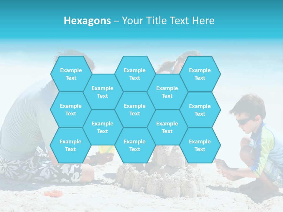 Coast Beach Swimwear PowerPoint Template