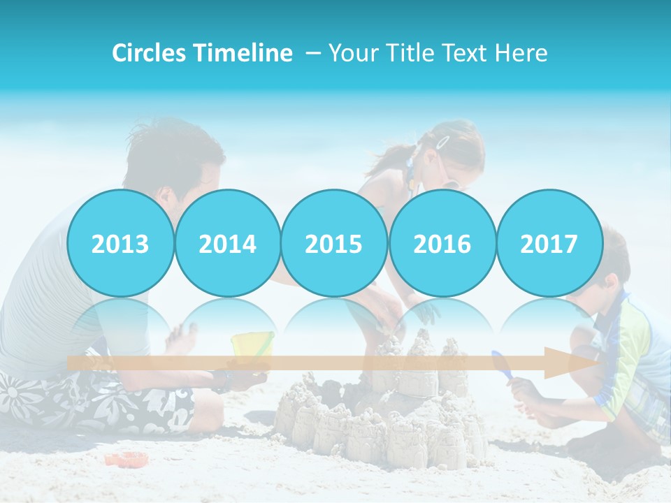 Coast Beach Swimwear PowerPoint Template