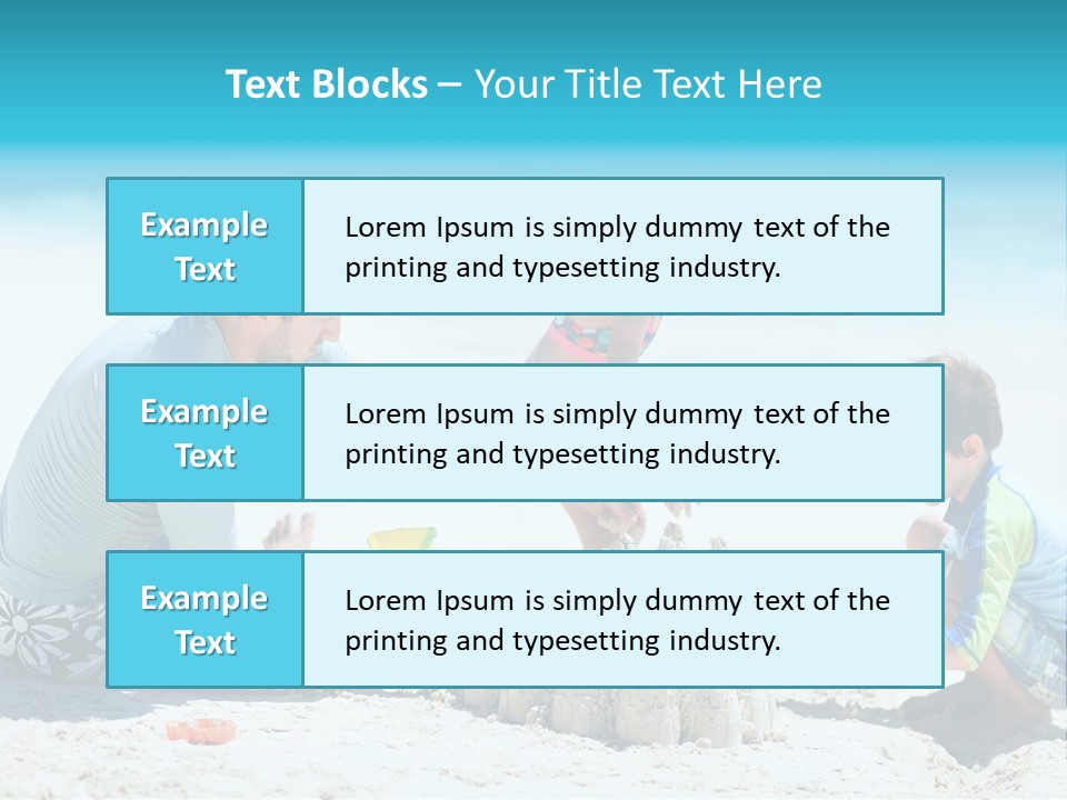 Coast Beach Swimwear PowerPoint Template