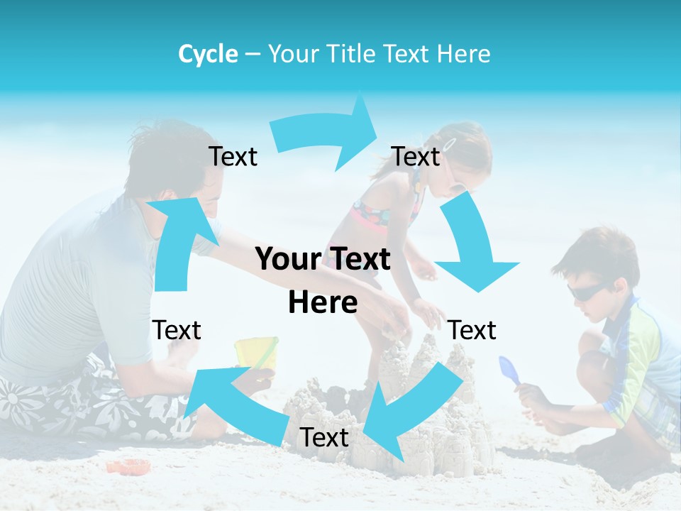 Coast Beach Swimwear PowerPoint Template