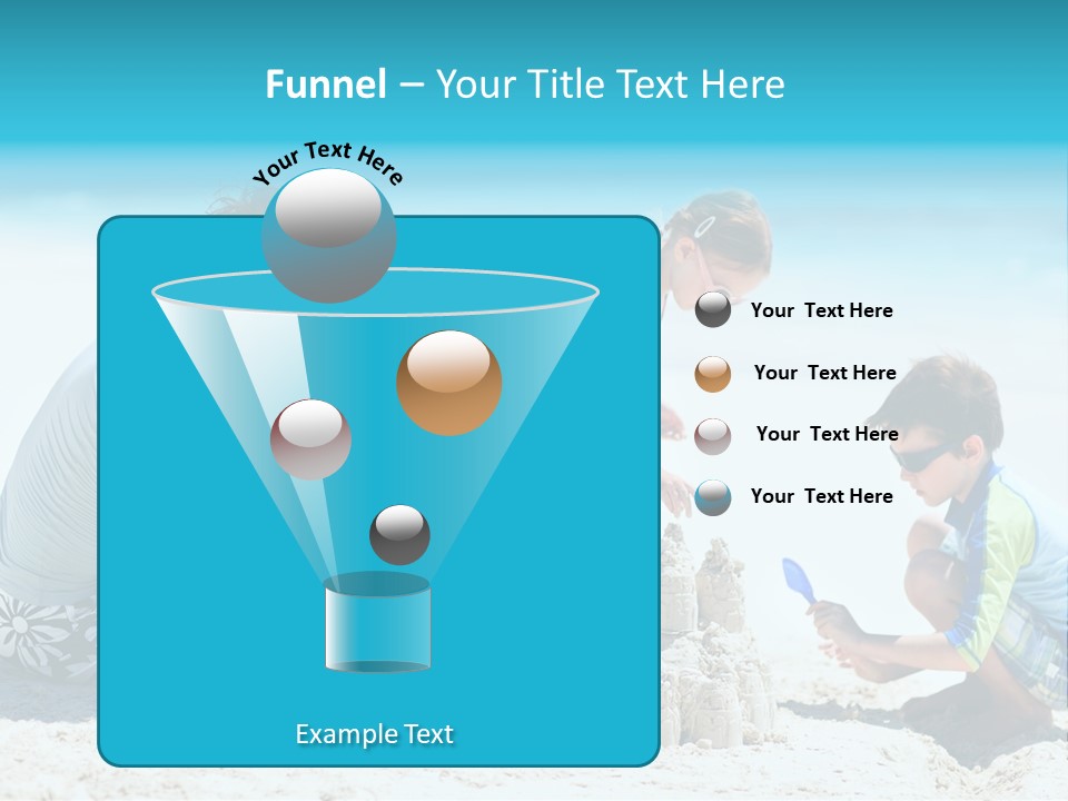 Coast Beach Swimwear PowerPoint Template