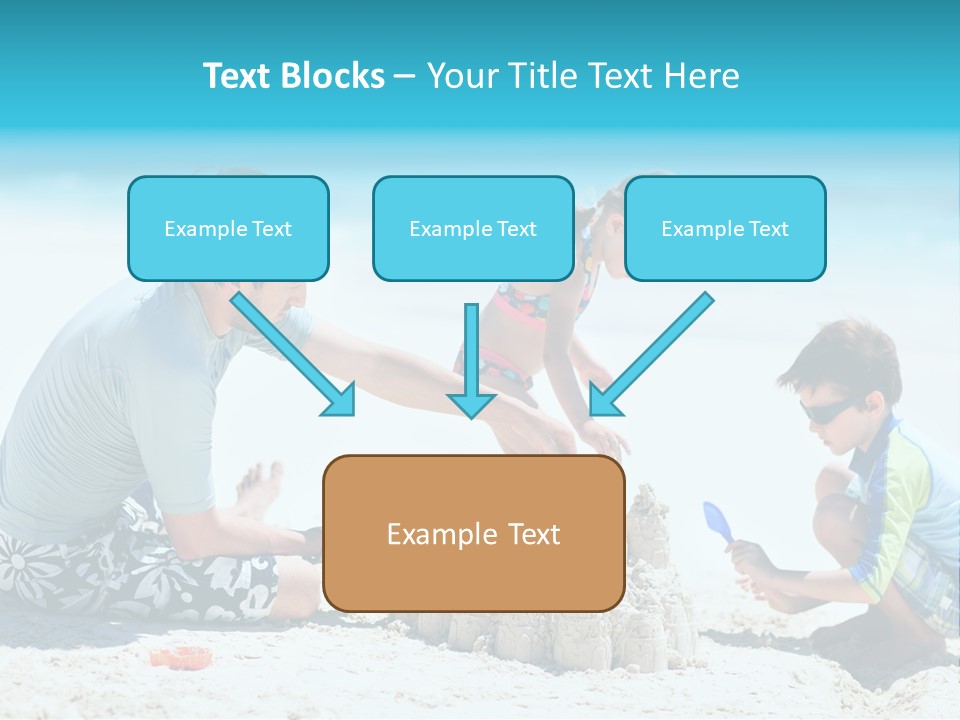 Coast Beach Swimwear PowerPoint Template