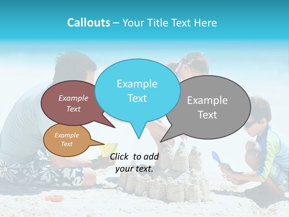 Coast Beach Swimwear PowerPoint Template