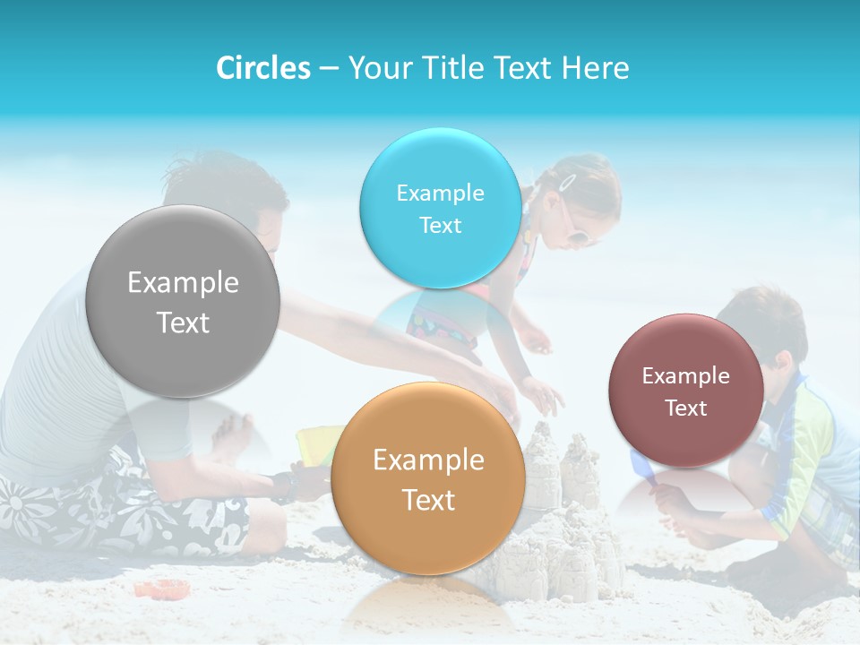 Coast Beach Swimwear PowerPoint Template