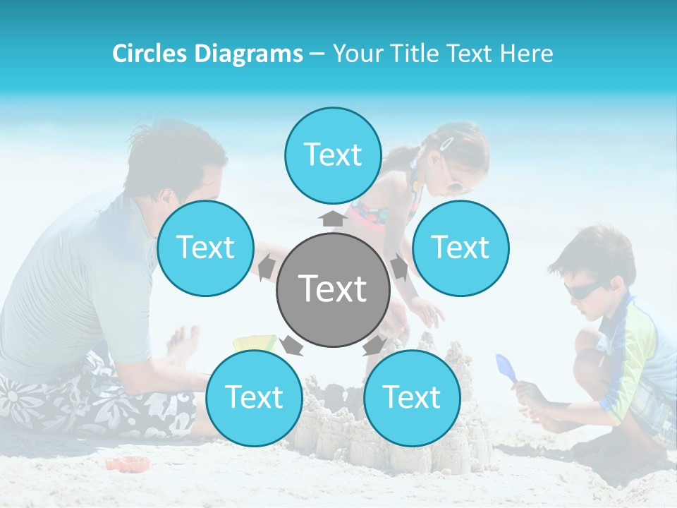 Coast Beach Swimwear PowerPoint Template