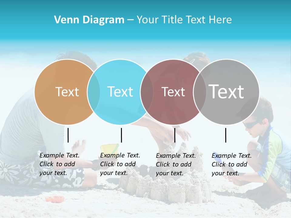 Coast Beach Swimwear PowerPoint Template