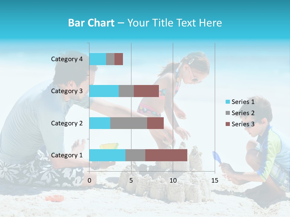 Coast Beach Swimwear PowerPoint Template