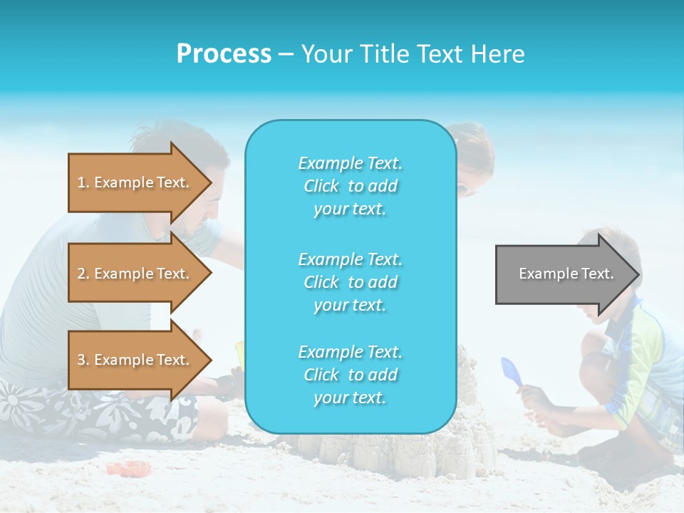 Coast Beach Swimwear PowerPoint Template