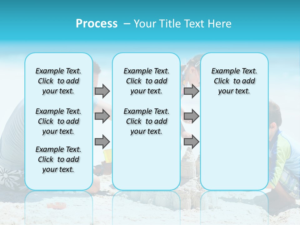 Coast Beach Swimwear PowerPoint Template