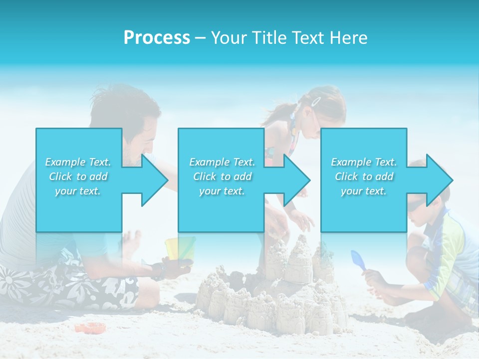 Coast Beach Swimwear PowerPoint Template