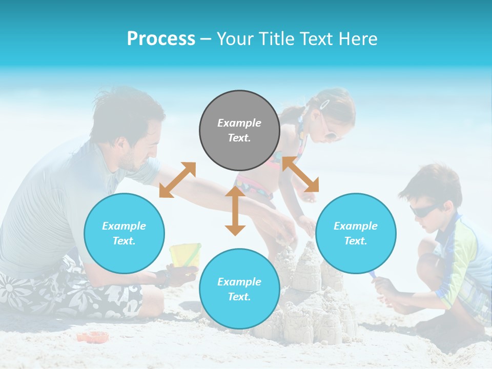 Coast Beach Swimwear PowerPoint Template