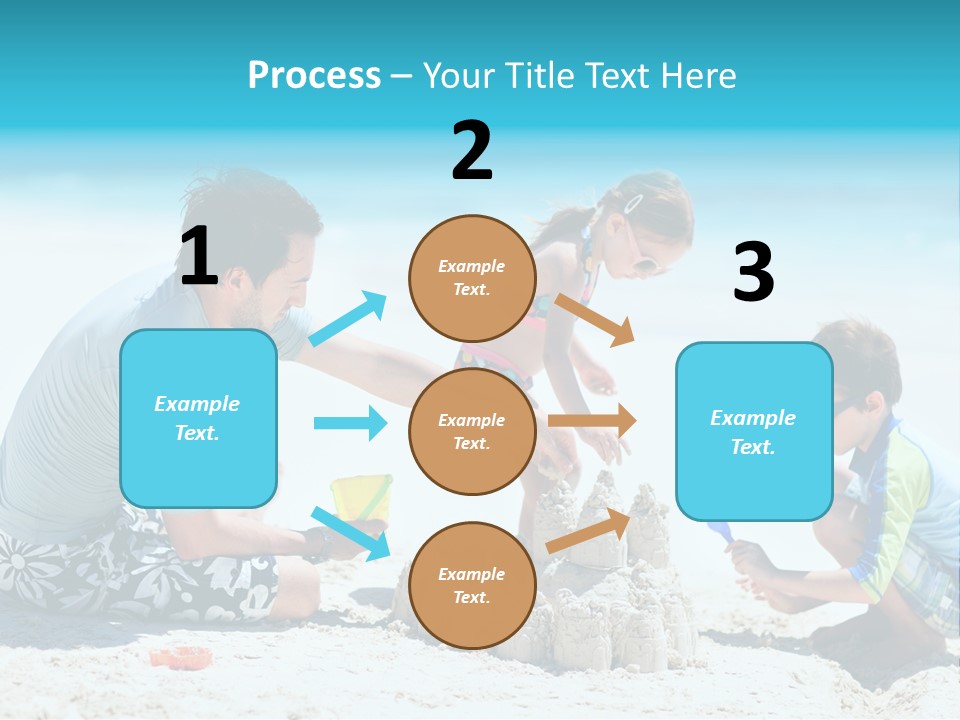 Coast Beach Swimwear PowerPoint Template