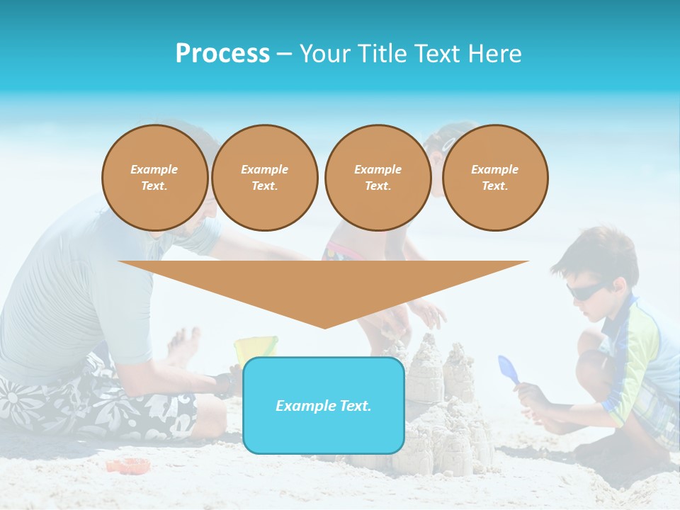 Coast Beach Swimwear PowerPoint Template