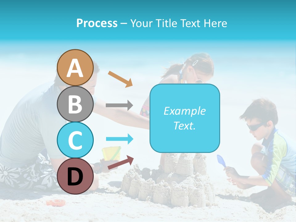 Coast Beach Swimwear PowerPoint Template