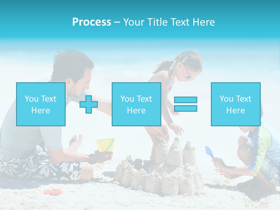 Coast Beach Swimwear PowerPoint Template