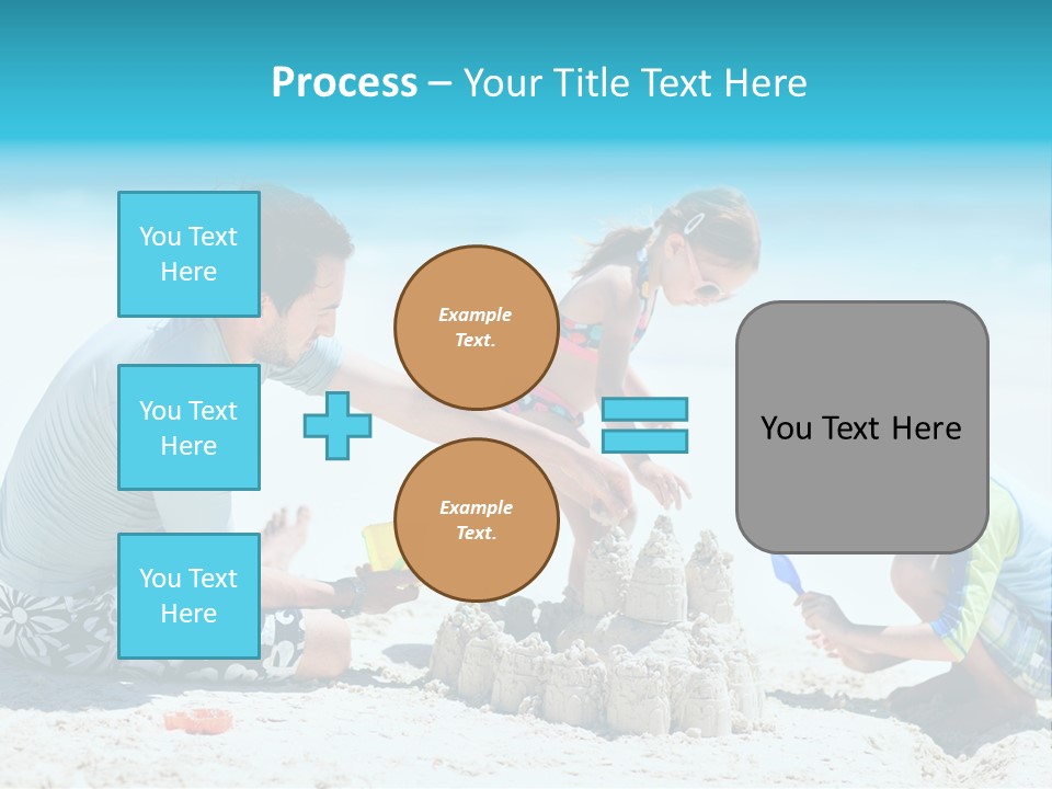 Coast Beach Swimwear PowerPoint Template
