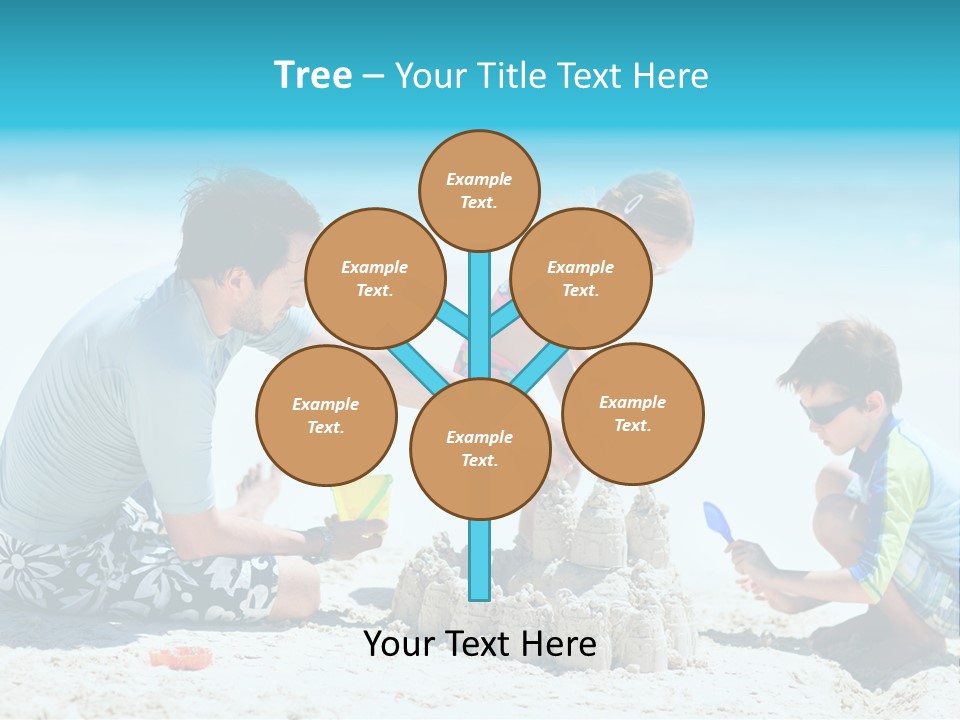 Coast Beach Swimwear PowerPoint Template