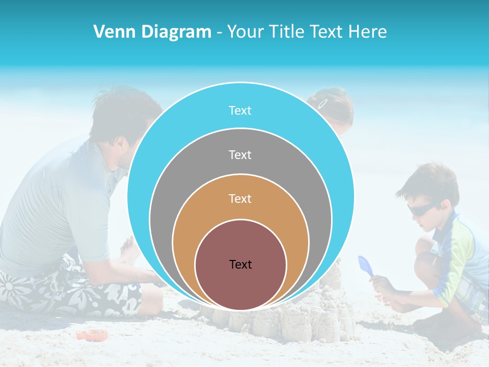 Coast Beach Swimwear PowerPoint Template