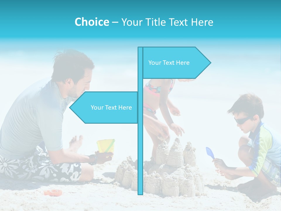 Coast Beach Swimwear PowerPoint Template