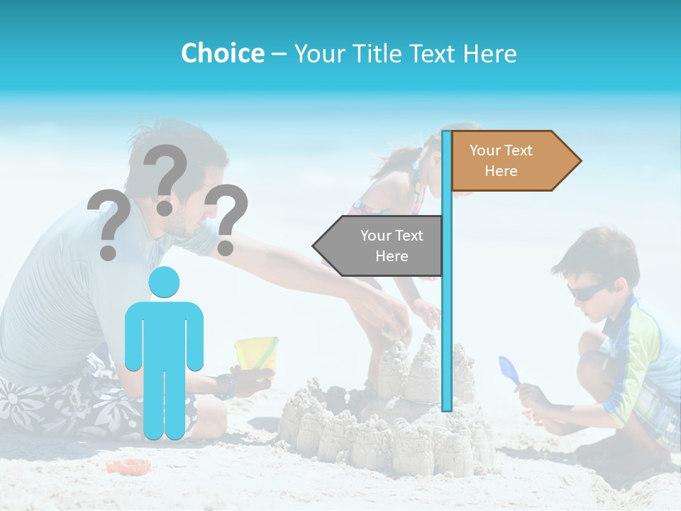 Coast Beach Swimwear PowerPoint Template