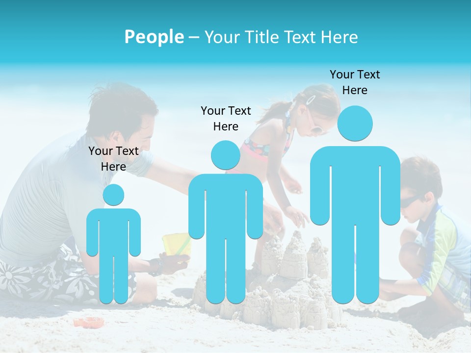 Coast Beach Swimwear PowerPoint Template