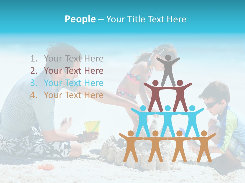 Coast Beach Swimwear PowerPoint Template