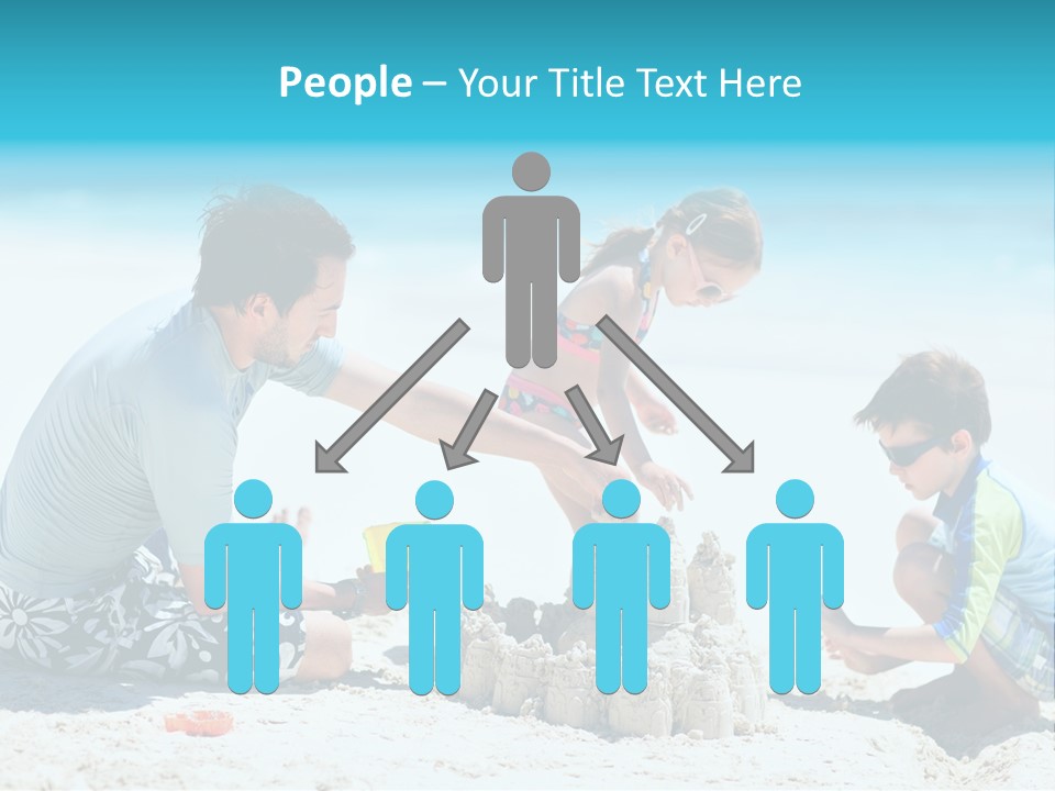 Coast Beach Swimwear PowerPoint Template