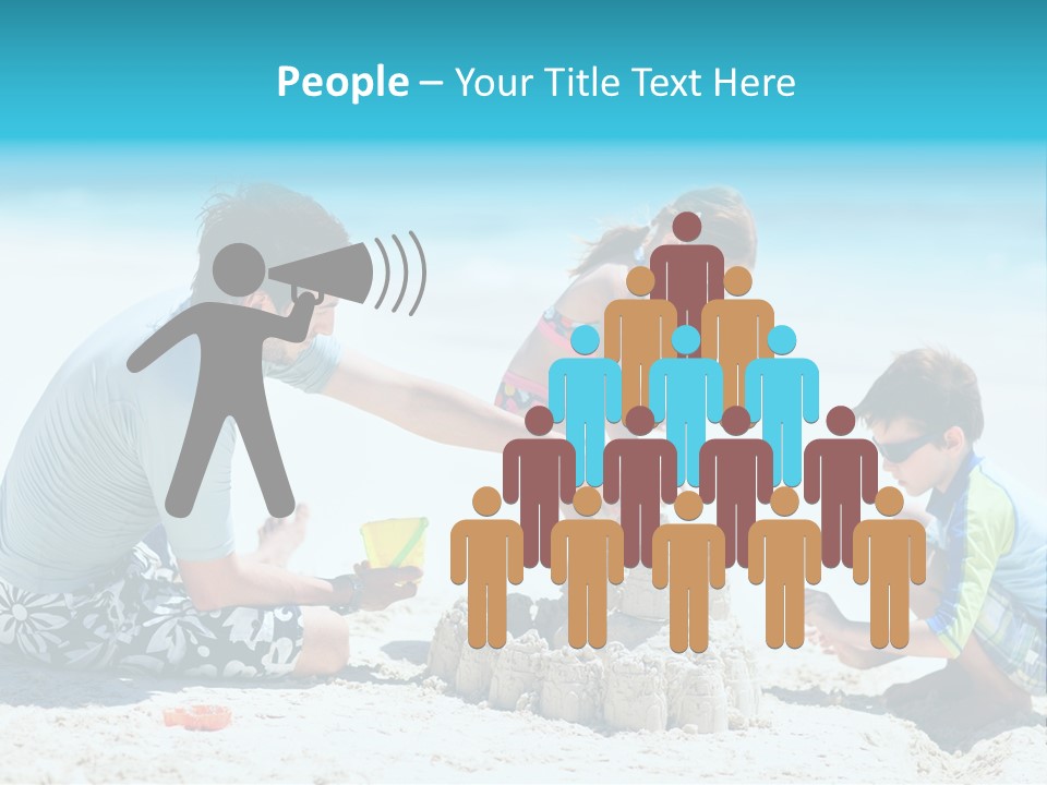 Coast Beach Swimwear PowerPoint Template