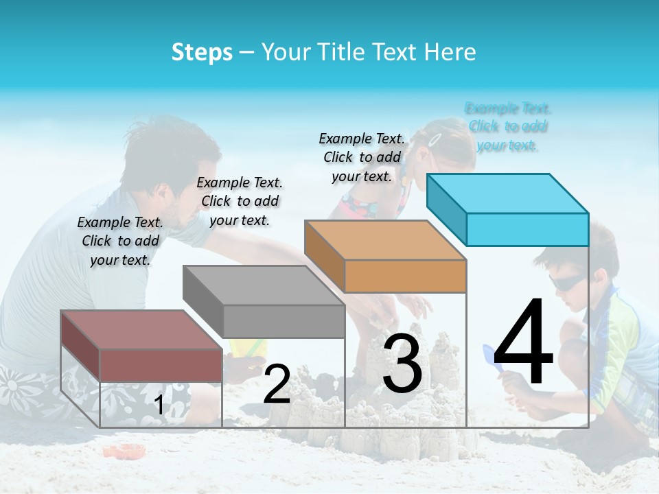 Coast Beach Swimwear PowerPoint Template