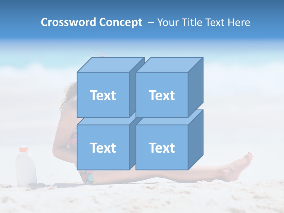 Suntan Skin Beautiful PowerPoint Template