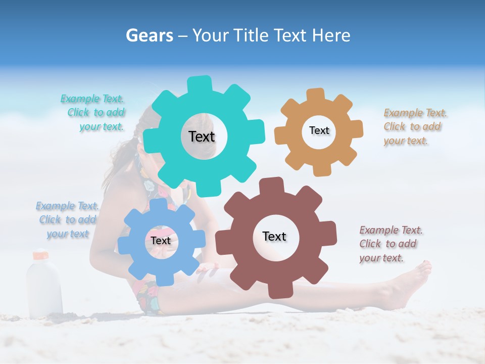 Suntan Skin Beautiful PowerPoint Template