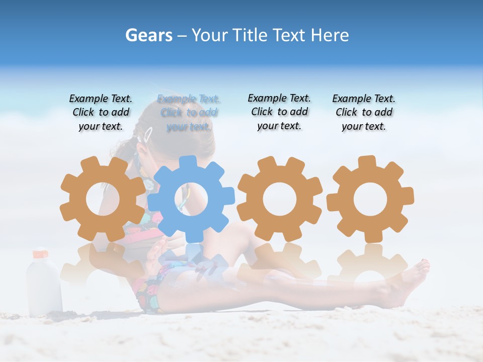 Suntan Skin Beautiful PowerPoint Template